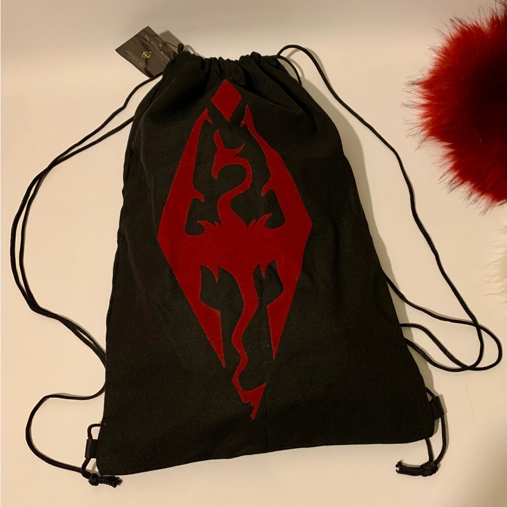 🐉 The Elder Scrolls Imperial Legion Drawstring Cinch Bag Loot Cr🐉#IMPE